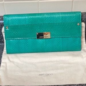 Jimmy choo long wallet/ clutch